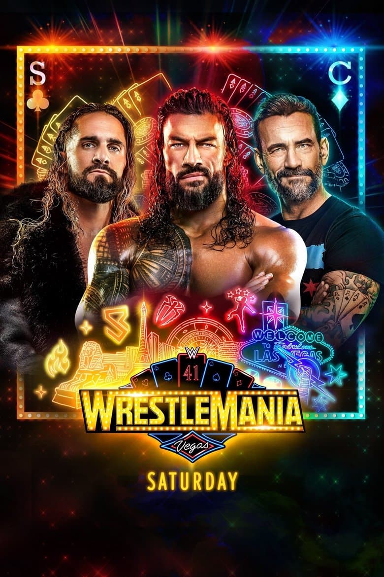 WrestleMania 41: Saturday poster